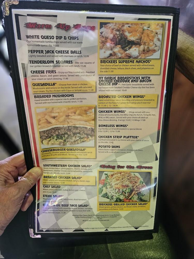 Brickers Pub Menu image 3